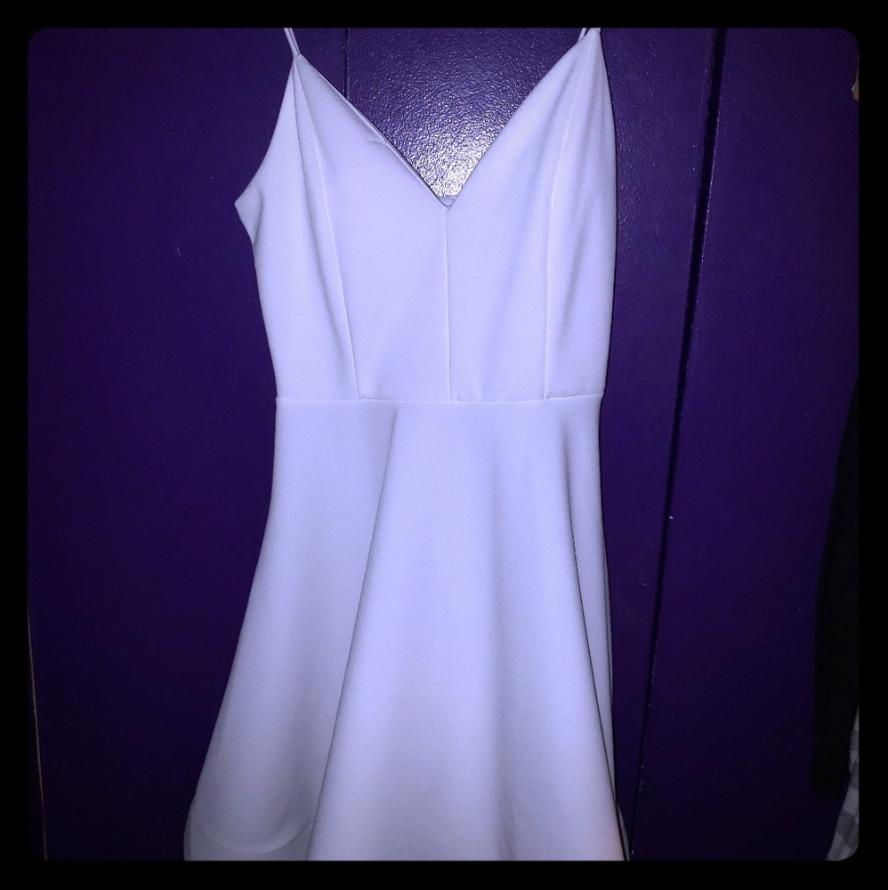 Fashion Nova White Mini Dress